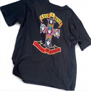 Guns‎ N Roses y2k unisex album cover promo T-shirt X-Large